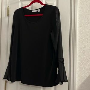 Susan Graver Liquid Knit Blouse
